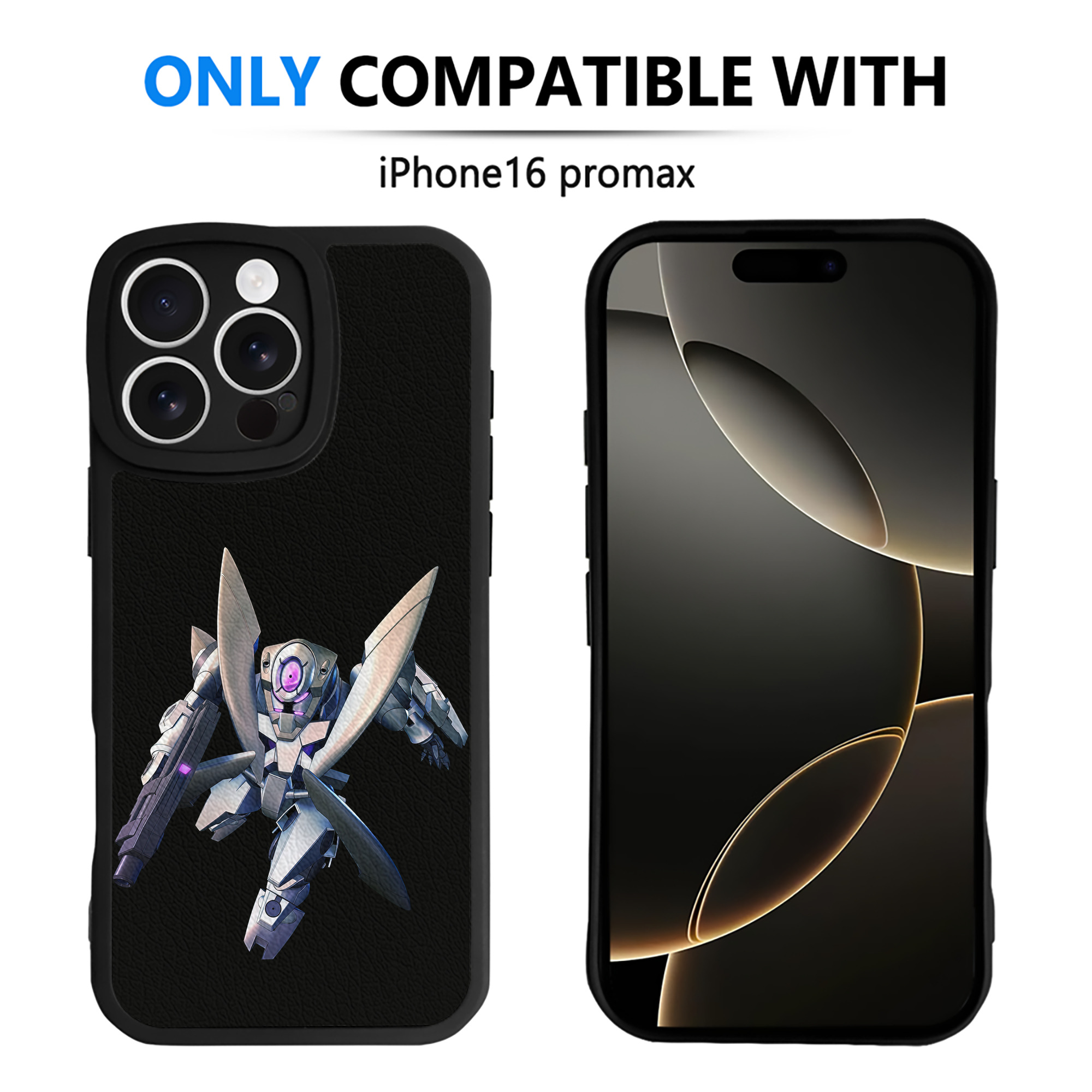 （画像用） 機動戦士ガンダム Mobile Suit Gundam 【iPhone 16シリーズ対応】シリコンスマホケース（レザー調） 材質：シリコン